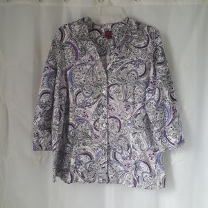 212 Collection Women's Stretch Button Down Shirt